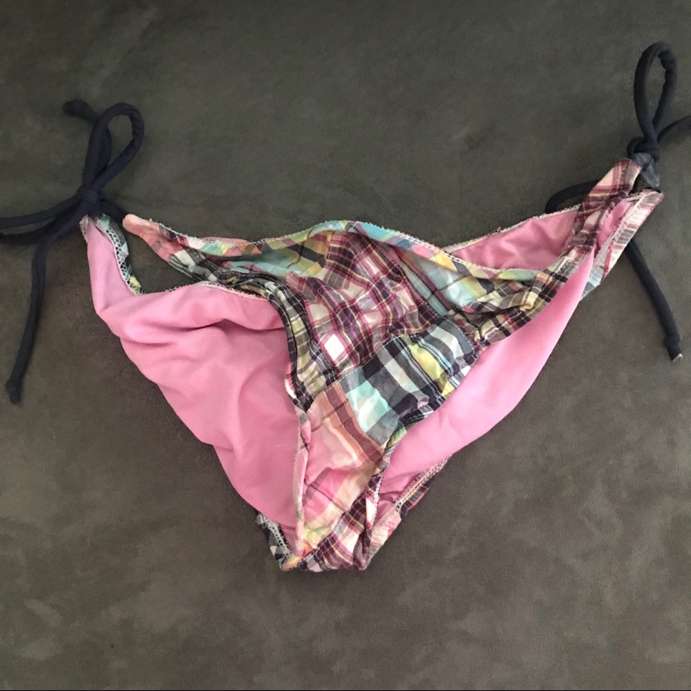Target plaid bikini bottom